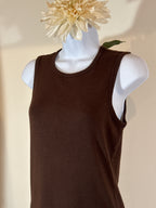 Gap Chocolate Brown Tank Top