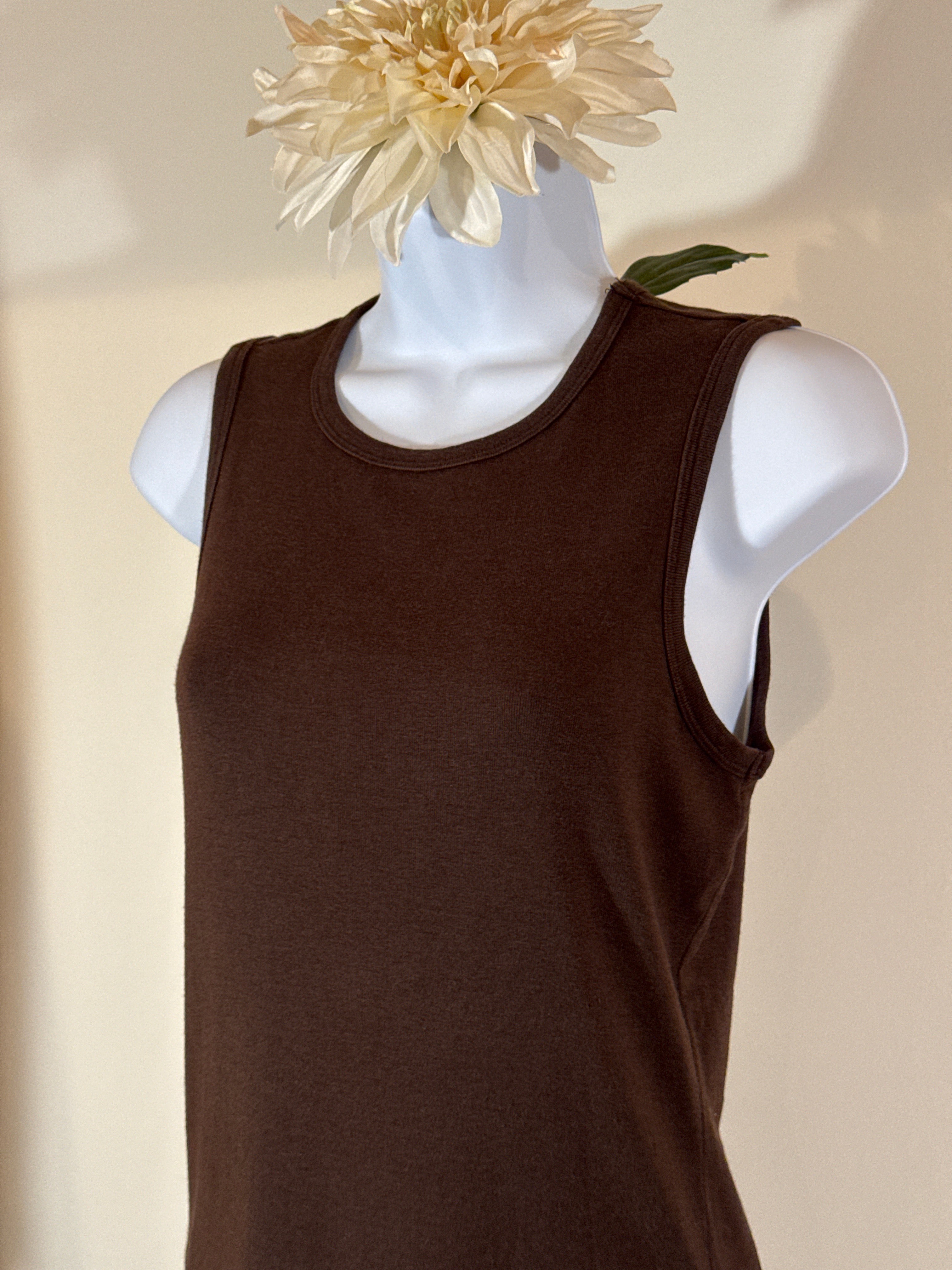 Gap Chocolate Brown Tank Top