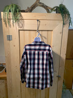 Size 12 Allison Daley plaid button up shirt