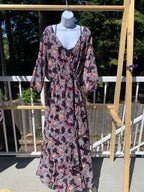 Banana Republic 3/4 sleeve maxi dress