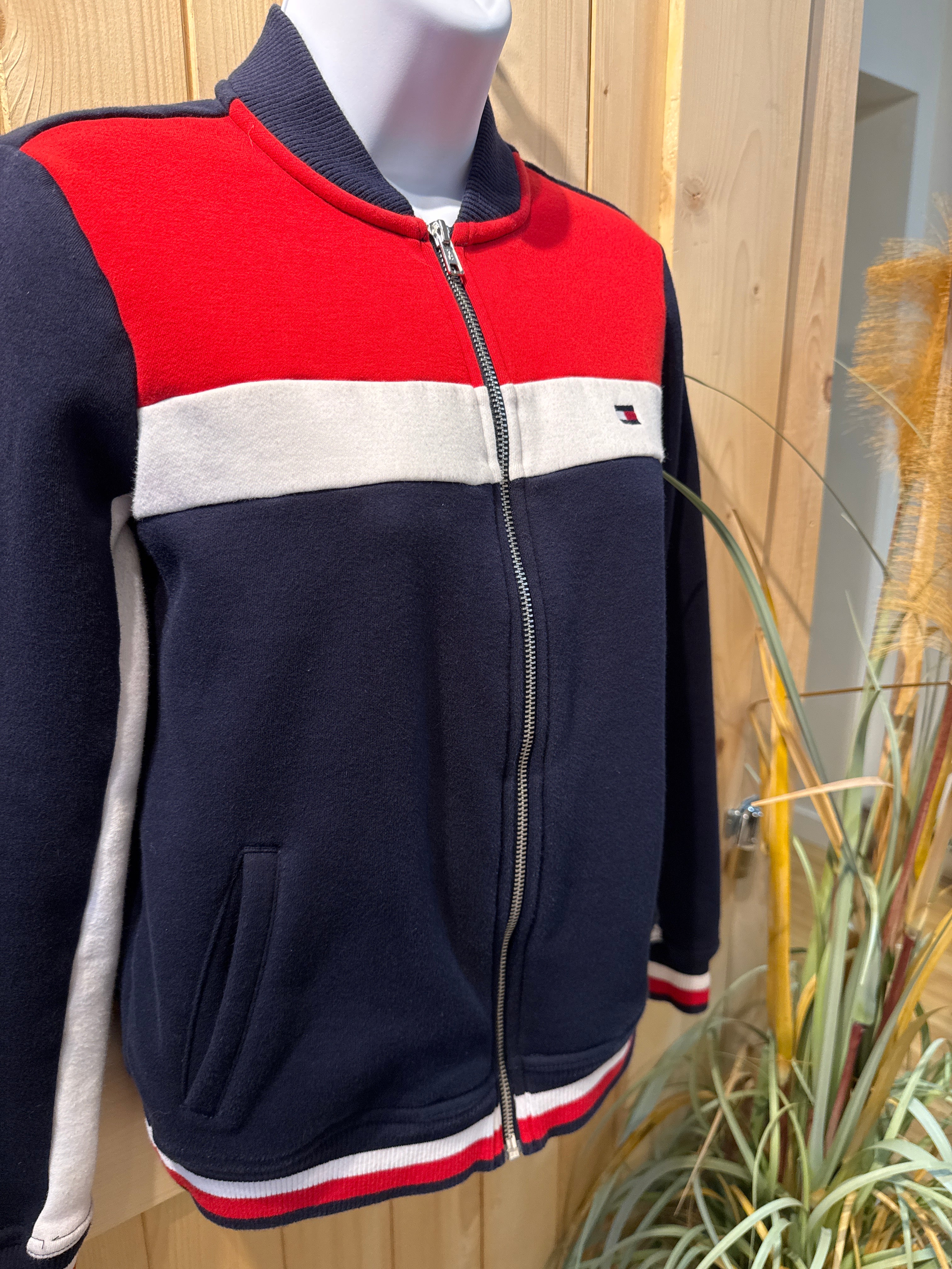 90's Vintage Tommy Hilfiger Zip Up Track Jacket
