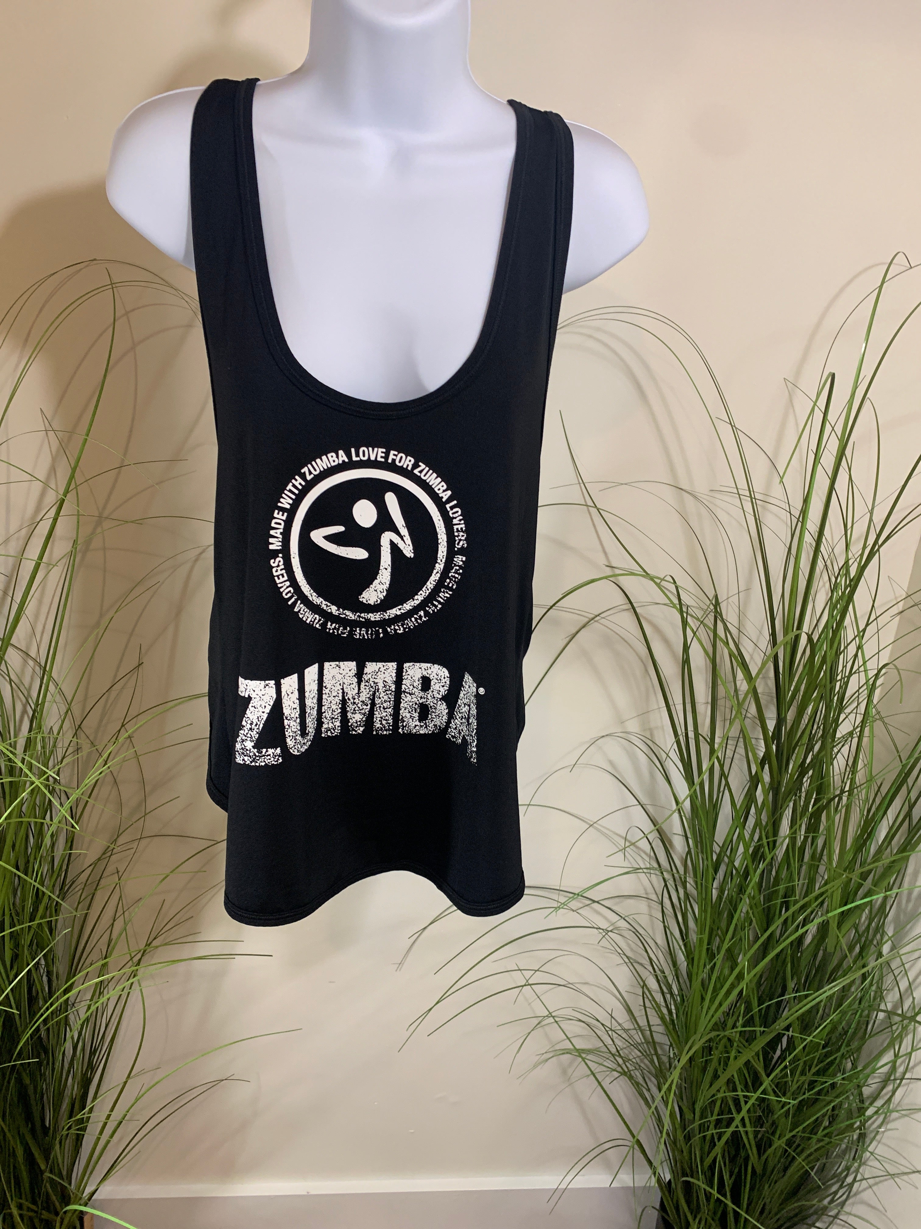 Zumba Cross Back Strap Tank Top