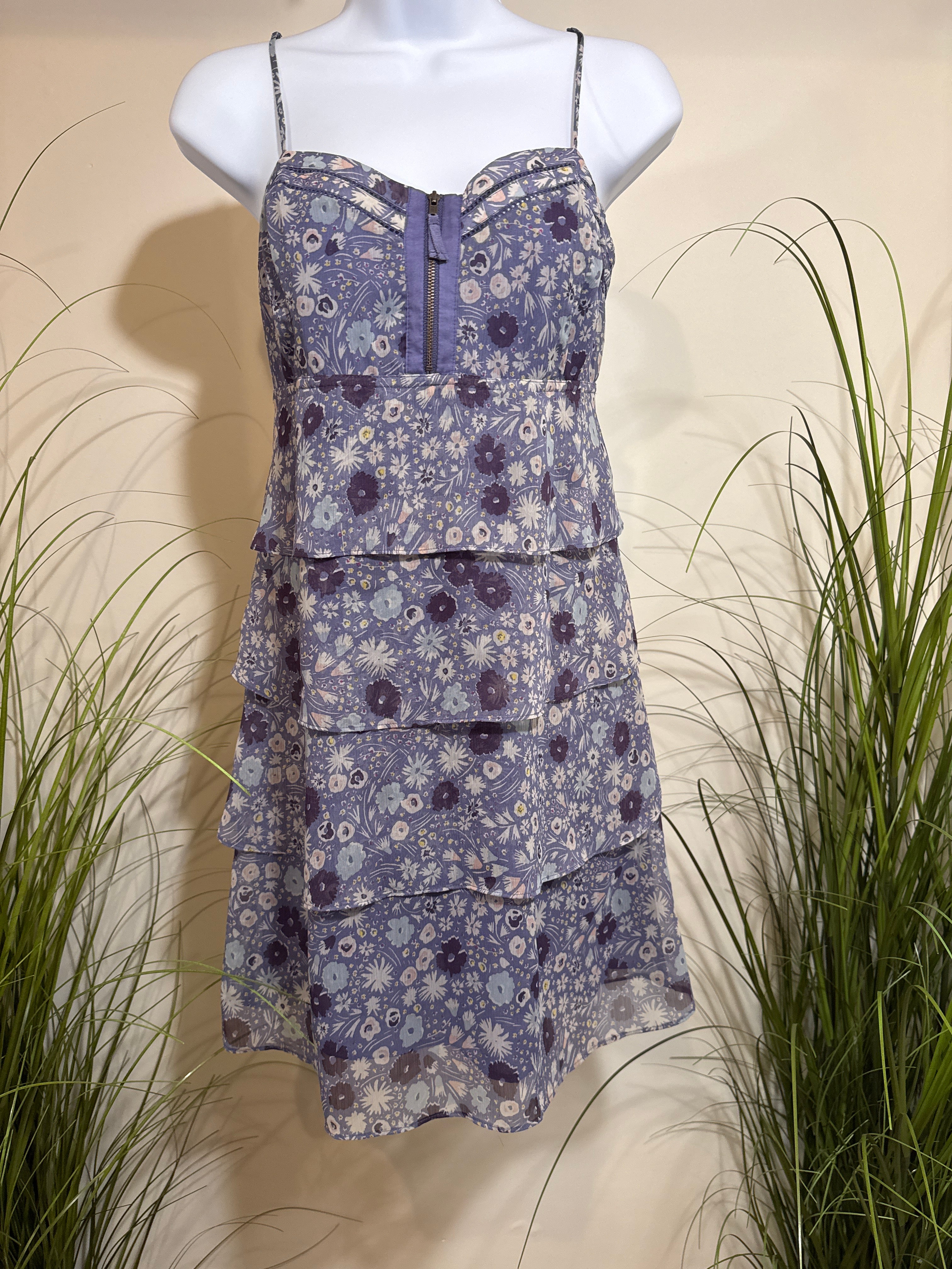 AMERICAN EAGLE OUTFITTERS WATERFALL SPAGHETTI STRAP DRESS - Consigned with VARDO Vintage & Valuables vvvardo.ca