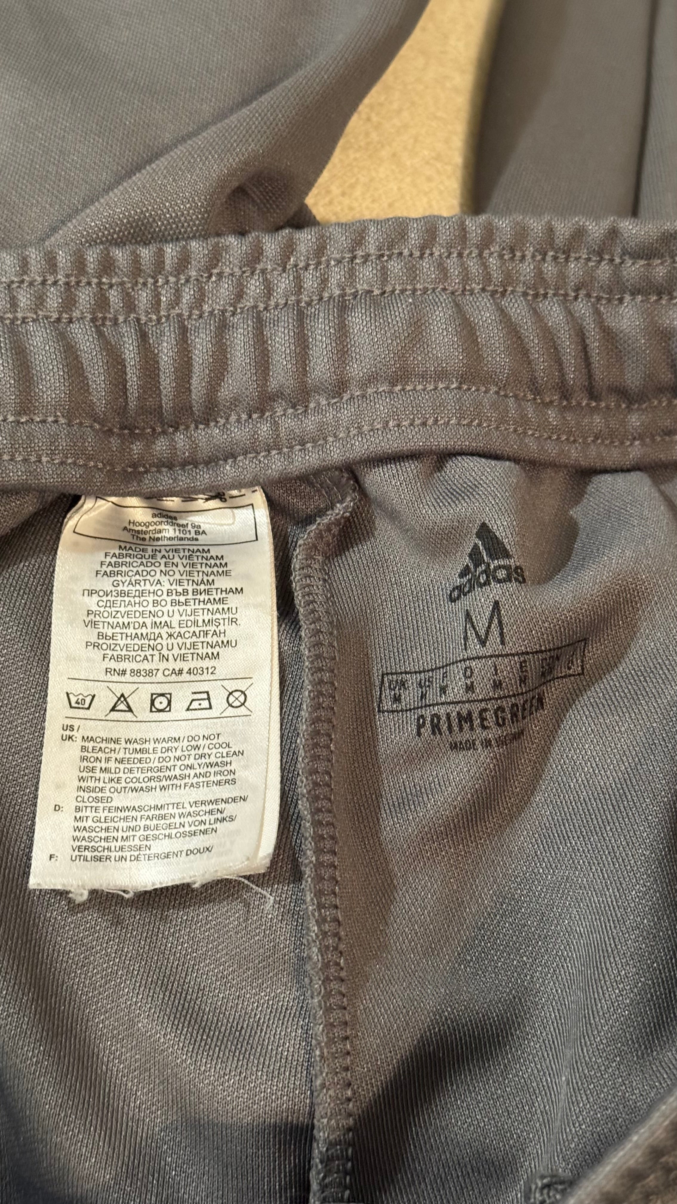 Size M Adidas Prime Green Tapered Athletic Women's Pants