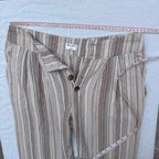 Striped Cotton Pants Size S
