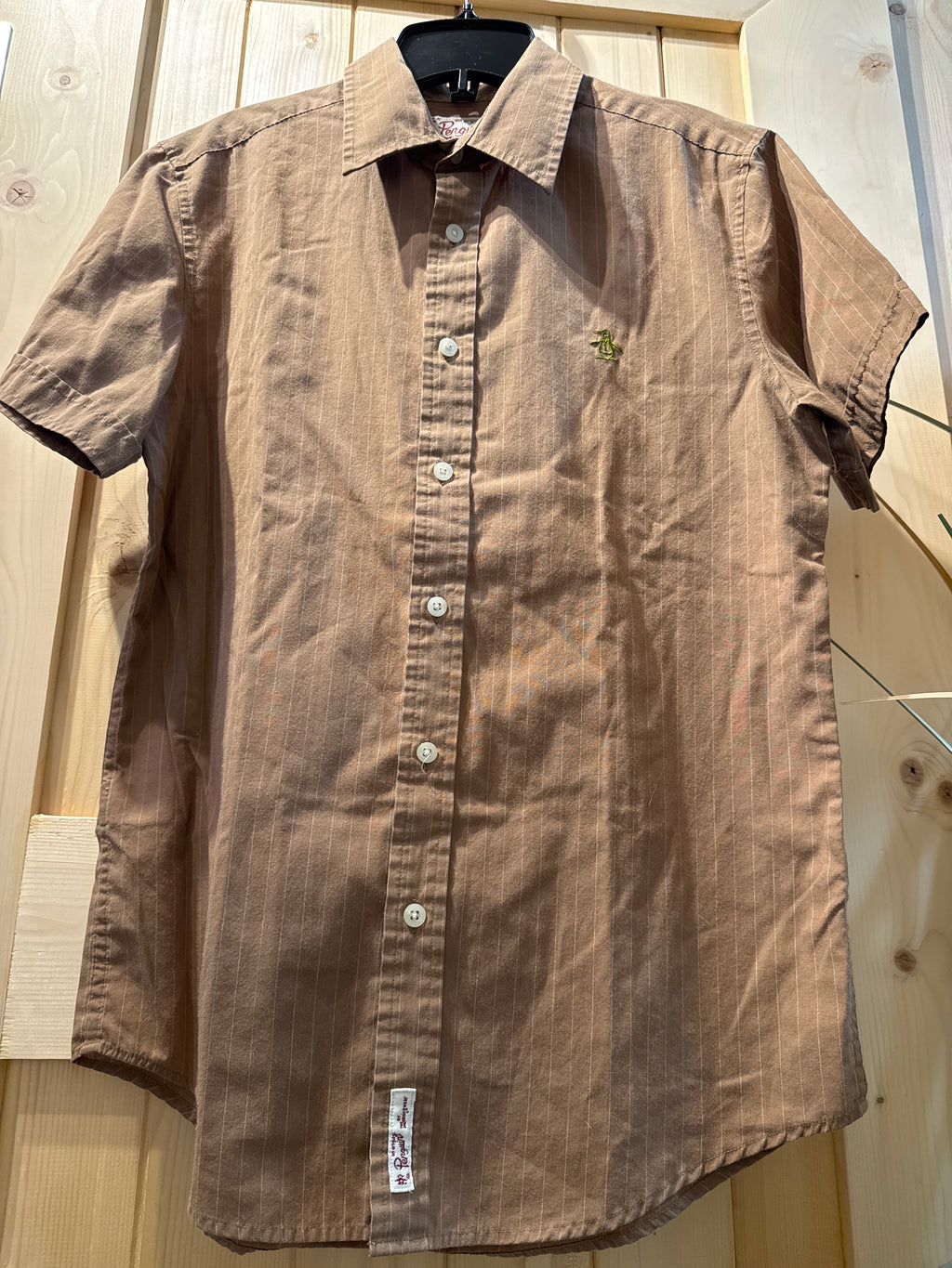 90's Vintage- an original Penguin by Munsingwear- Shortsleeved Shirt