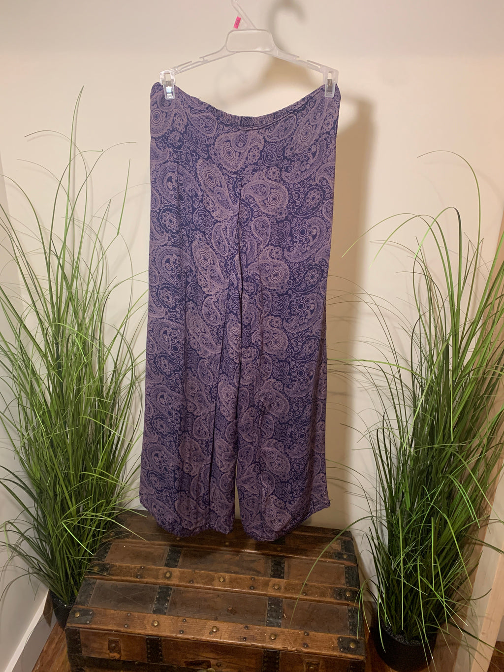 100% Rayon Boho Paisley Hippie Pants