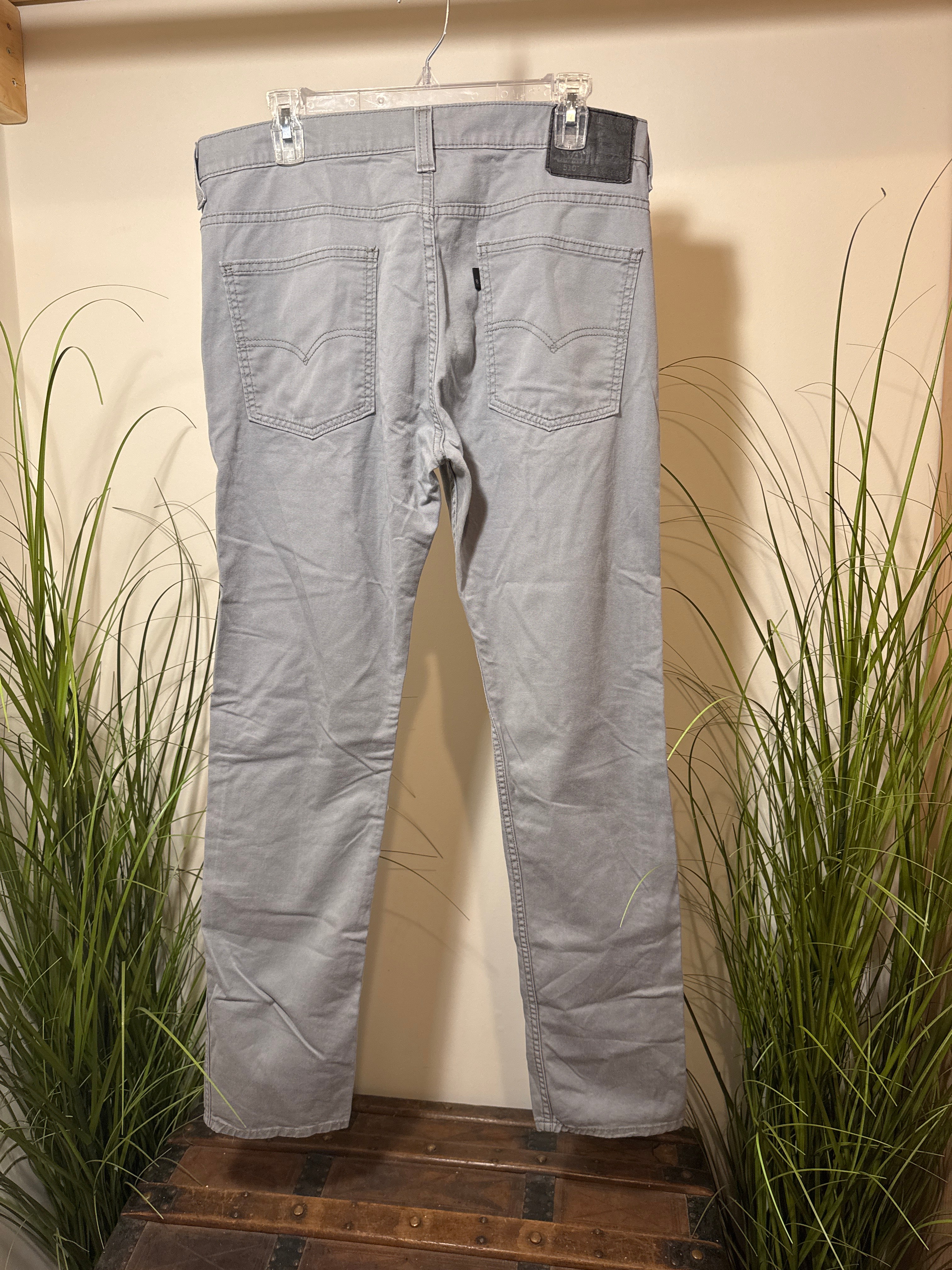 Levi’s Rare Blank Tab Grey 510 Jeans