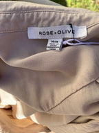 Rose & Olive Short Sleeve Button-Up Shirt