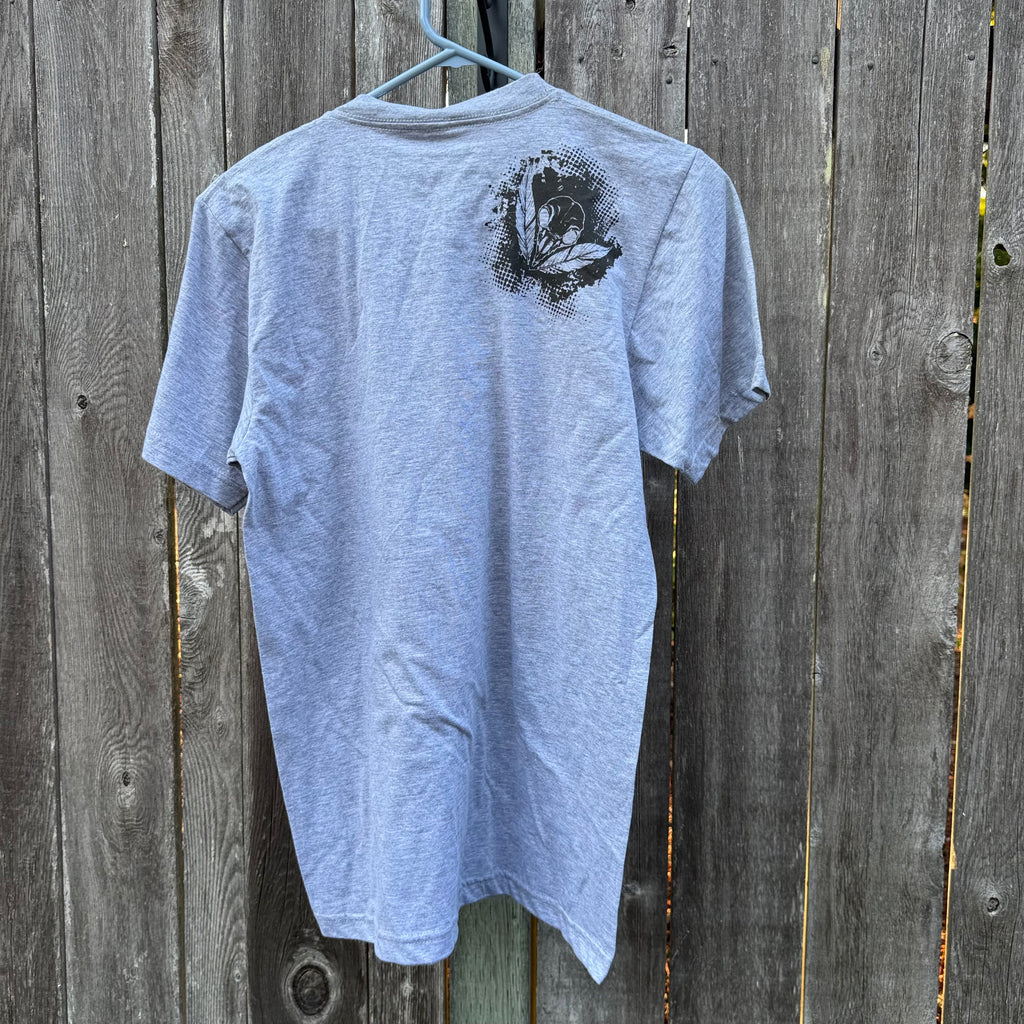 Local Artist- Trevor Phillips- Sideways Cat Hat Print T-shirt