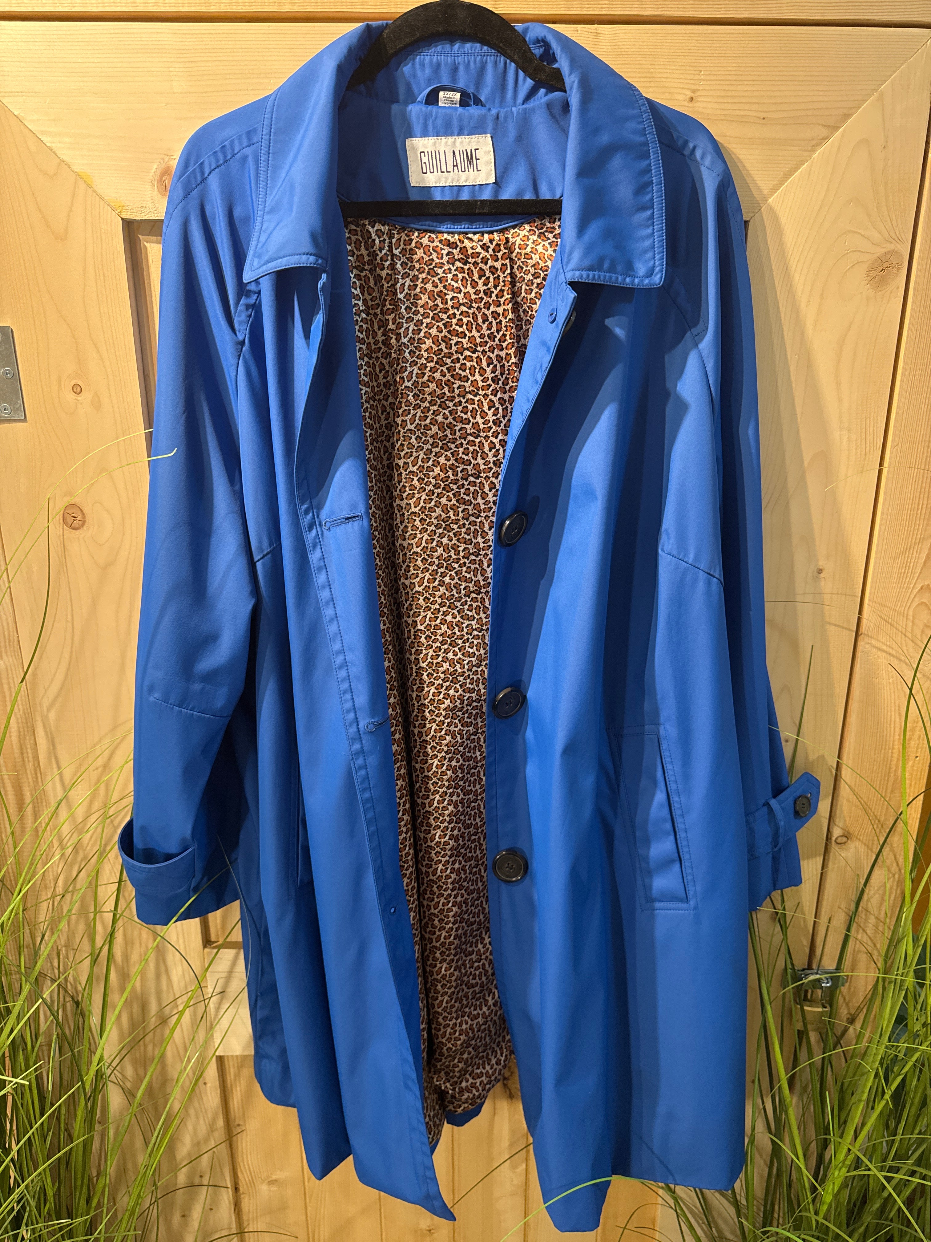 Guillaume Royal Blue Spring Coat