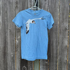 Local Artist- Trevor Phillips- Women's Fit- Seagull Pilot Print T-shirt