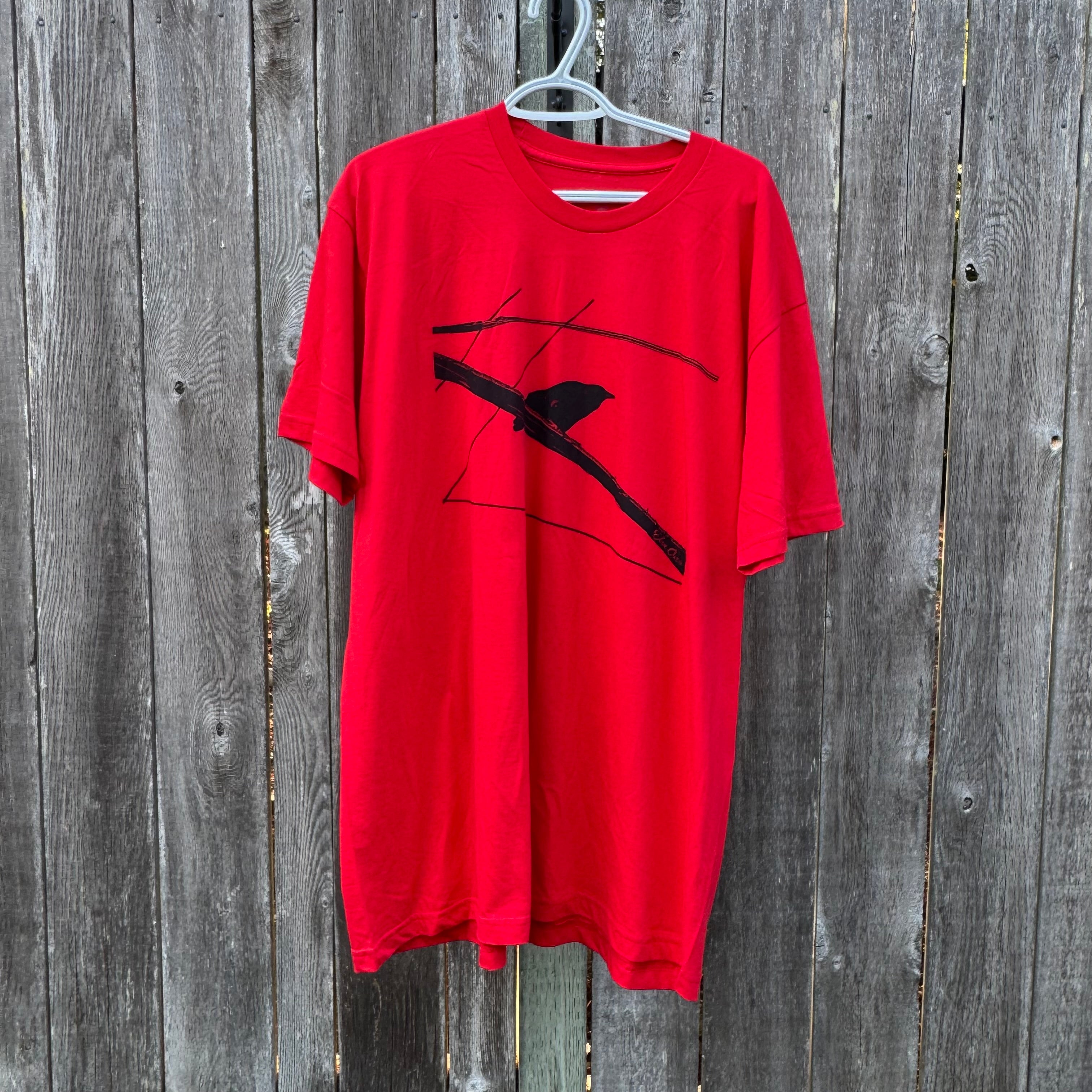 Local Artist- Trevor Phillips- Crow on a Wire Print T-shirt