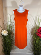 Banana Republic Orange Sheath Dress