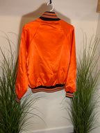 Super Rare!! Size M Vintage Taco Del Sol Satin Bomber Jacket