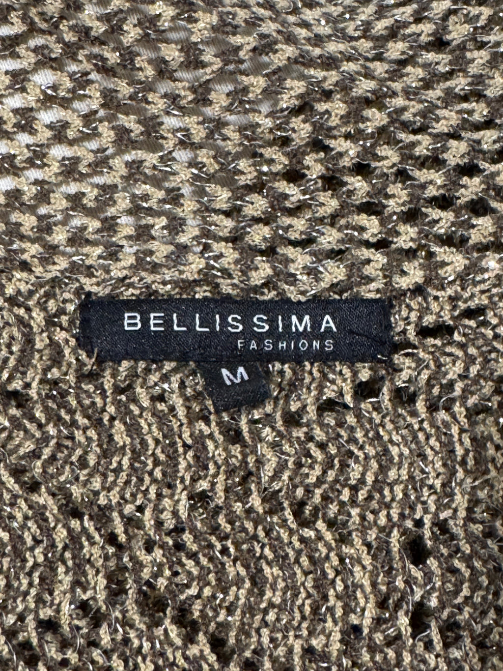Size M Bellissima Fashions Knit Long Cardigan
