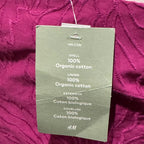 Size S H&M 100% Organic Cotton Fairy Cut Spaghetti Strap Summer Dress