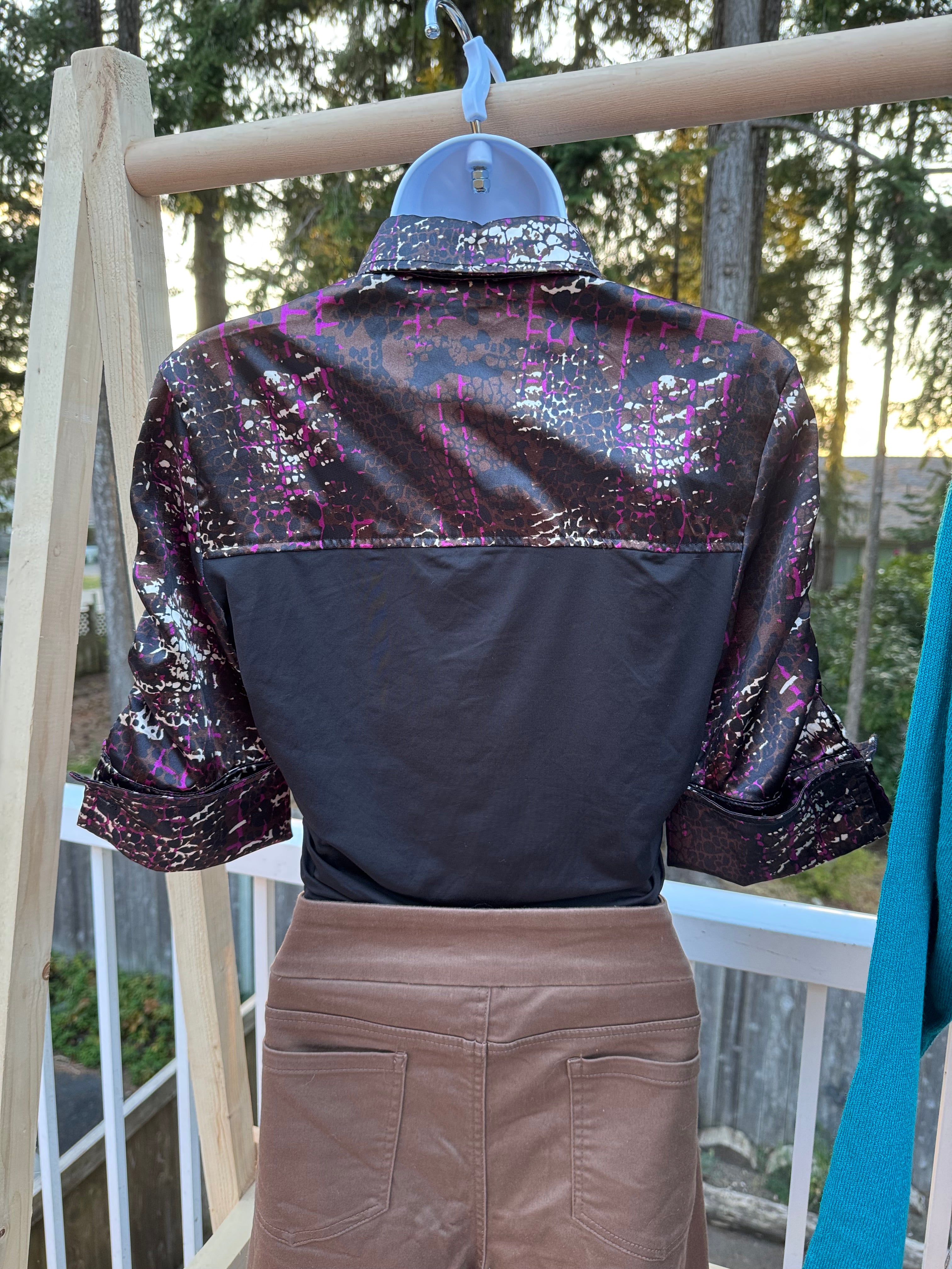 Size 12 UP! Brown Pull on Pants