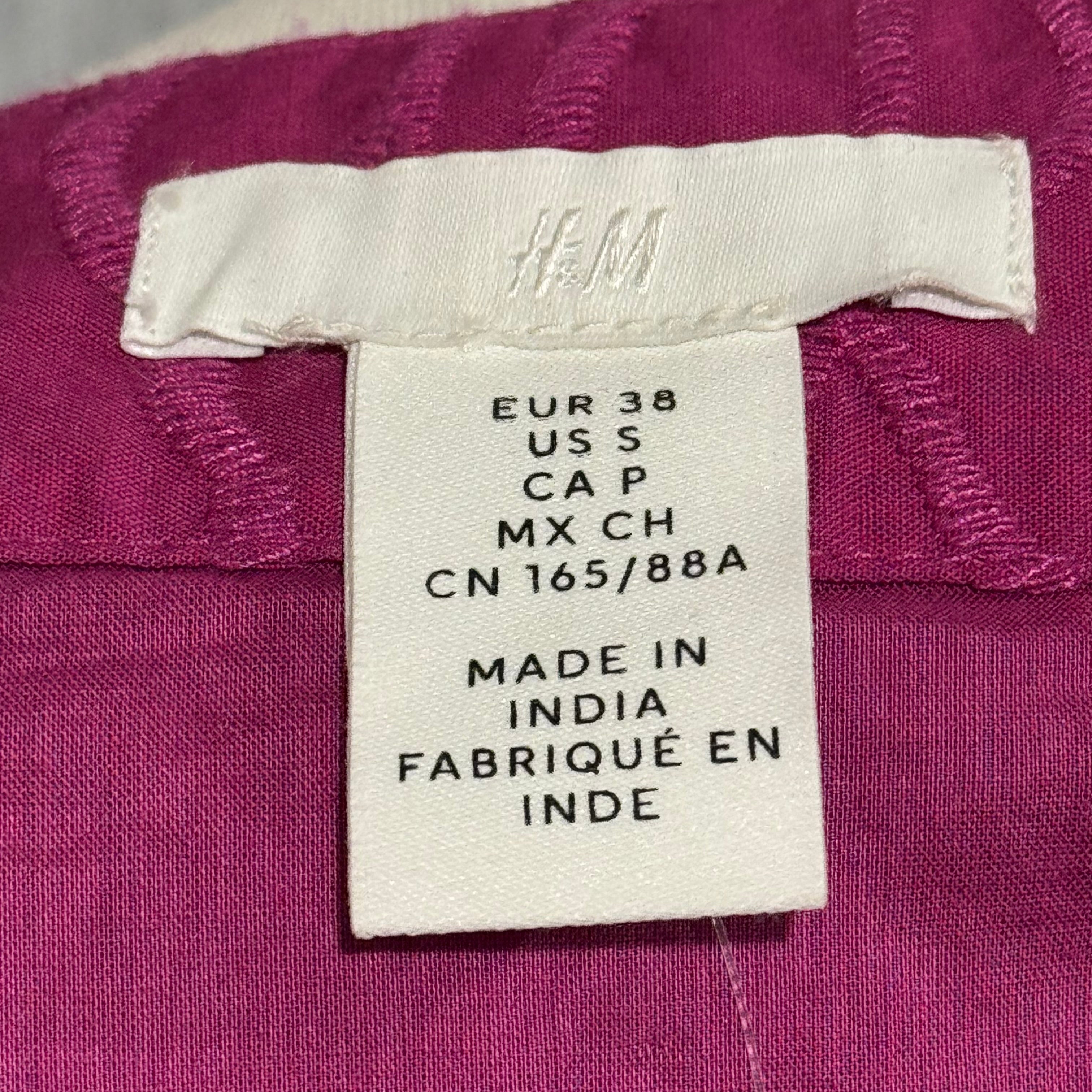 Size S H&M 100% Organic Cotton Fairy Cut Spaghetti Strap Summer Dress