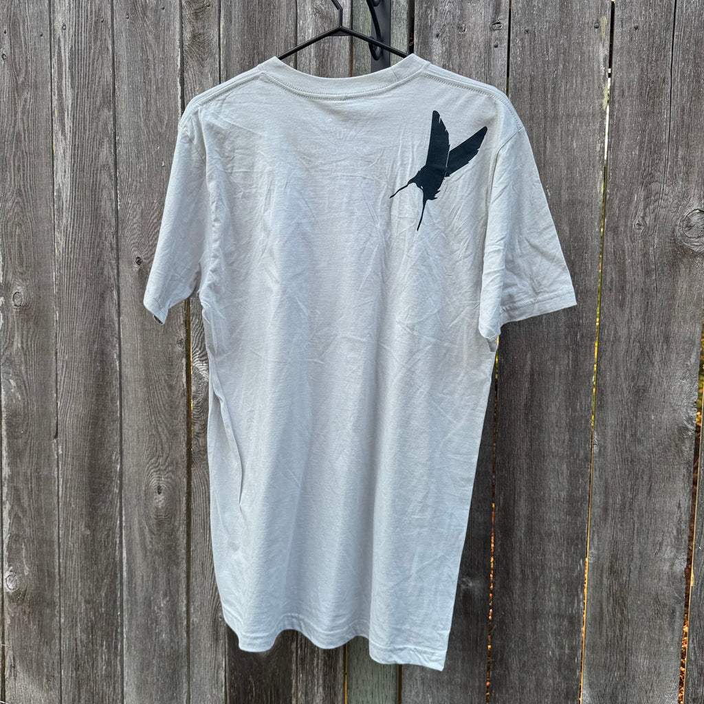 Local Artist- Trevor Phillips- Crows on Skull Print T-shirt