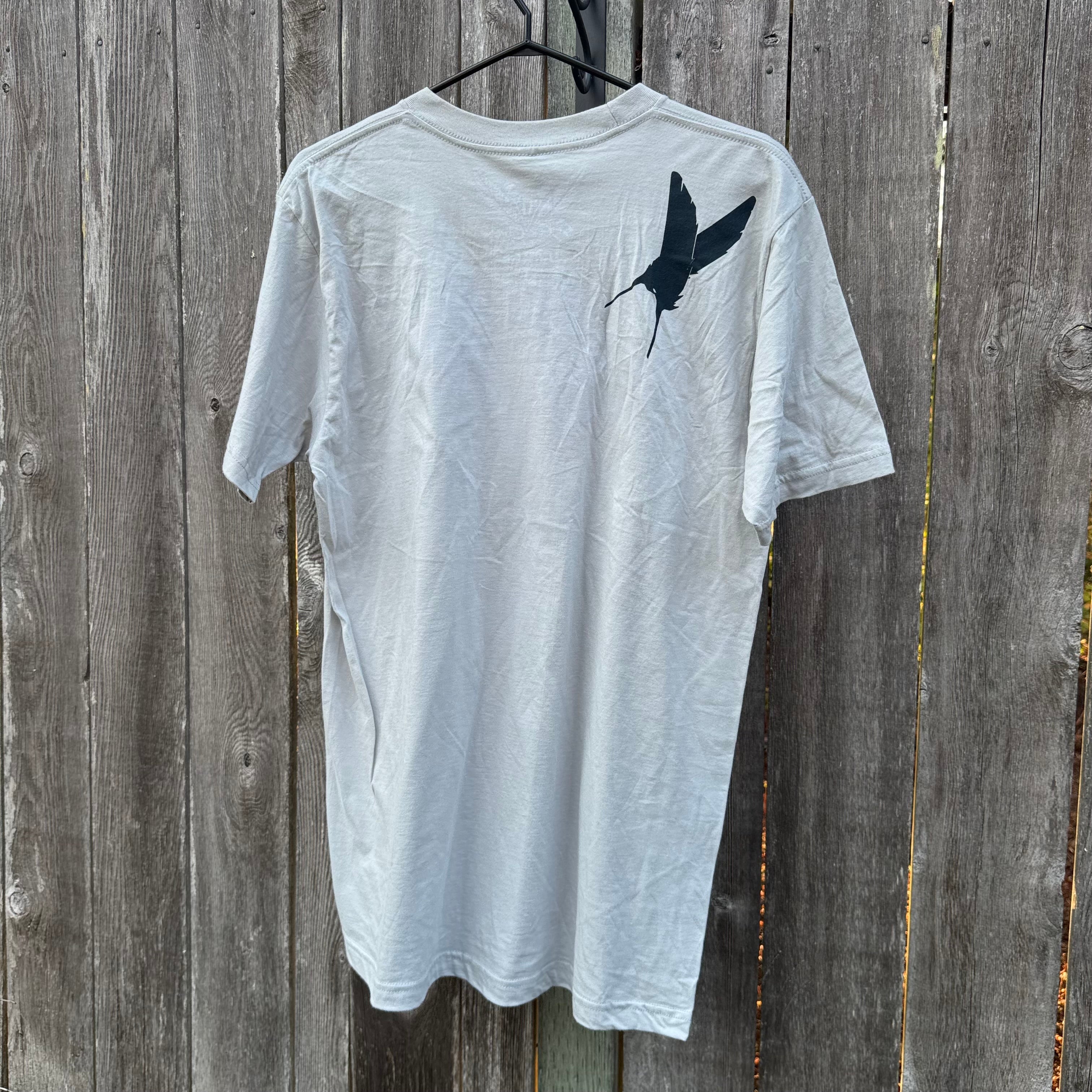 Local Artist- Trevor Phillips- Crows on Skull Print T-shirt