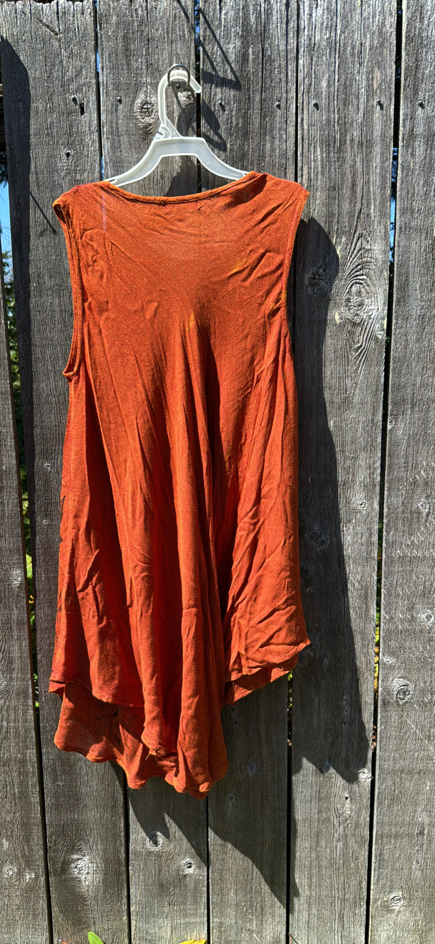 Papa Vancouver Sleeveless Tunic or Dress 100% Rayon One Size