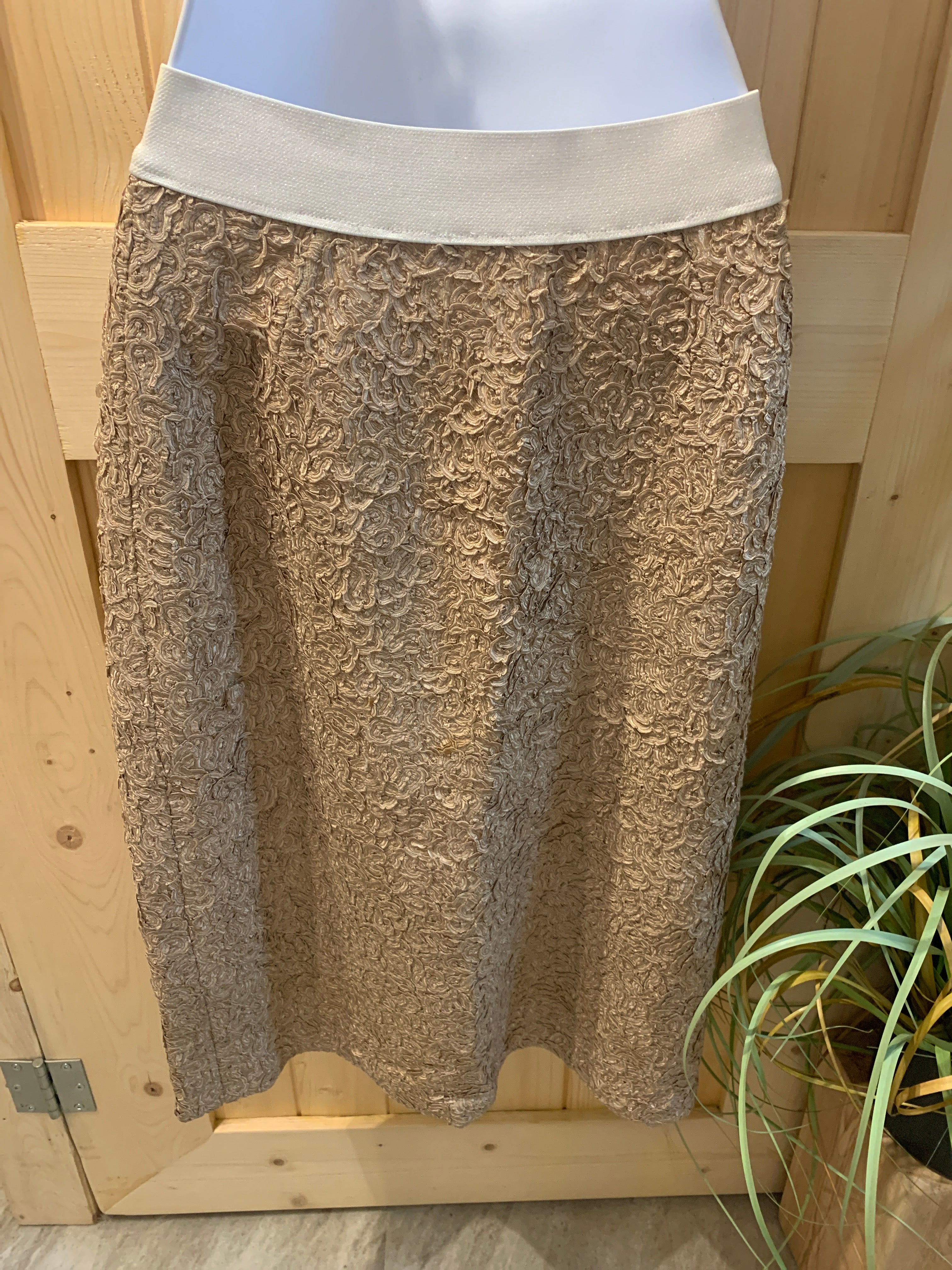 Vintage Soutache Skirt and Blazer Power Suit