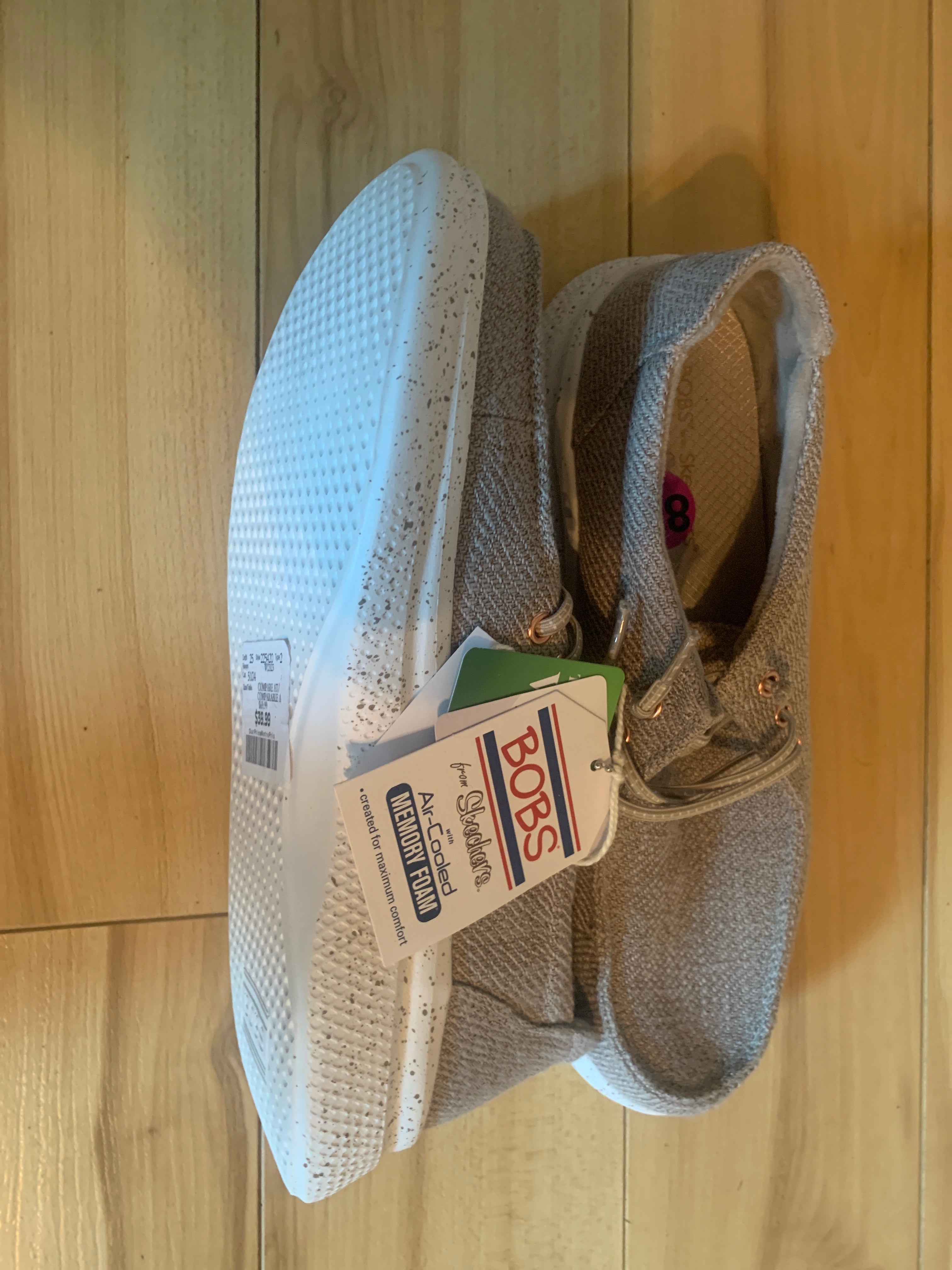 Size 8.5 Bob's from Sketchers Air-Cooled Loafer Style Active Shoes