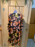 Size 2X Torrid Sheer Floral Pattern Cover Up Cardigan