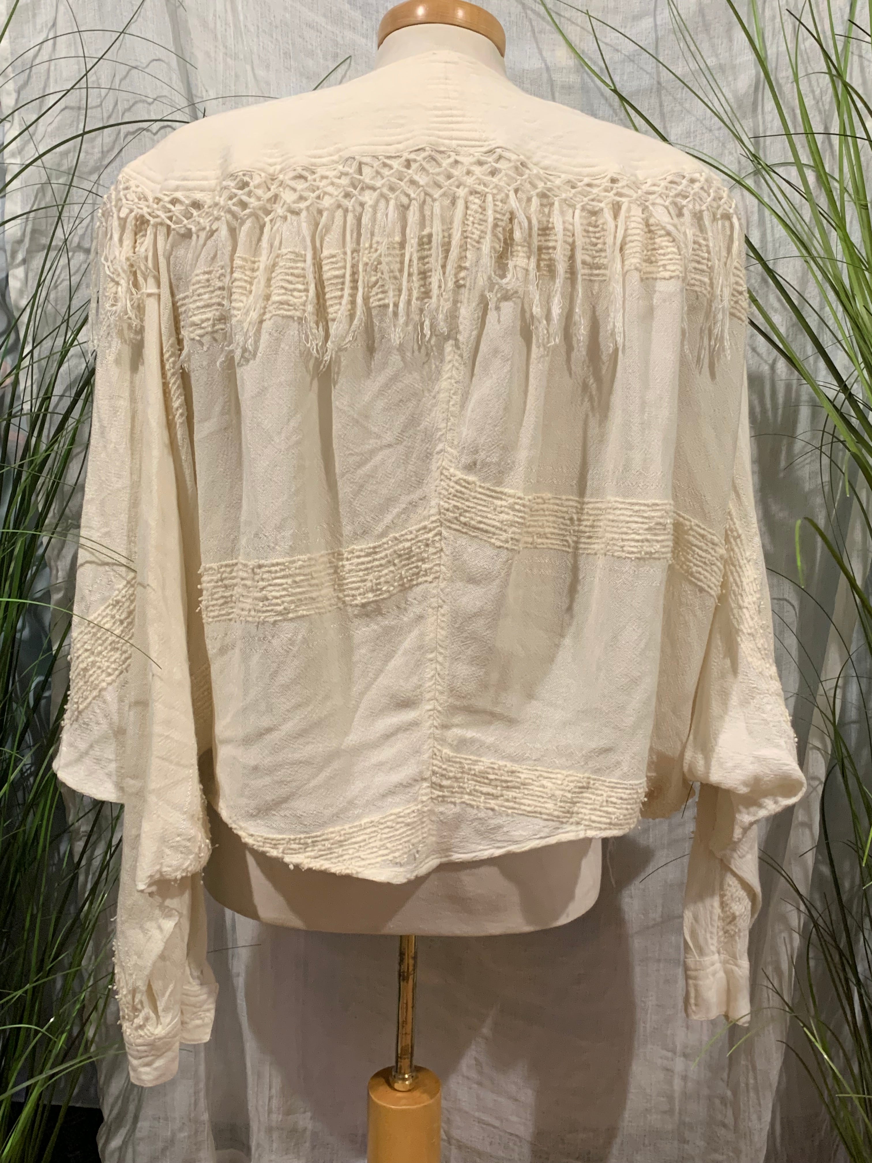 Size M 1990's Vintage Bohemian Two-Piece Set Made in Morocco