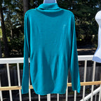 Size L Alia Fine Knit Sweater with Folded Collar