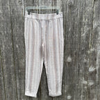 Striped Cotton Pants Size S