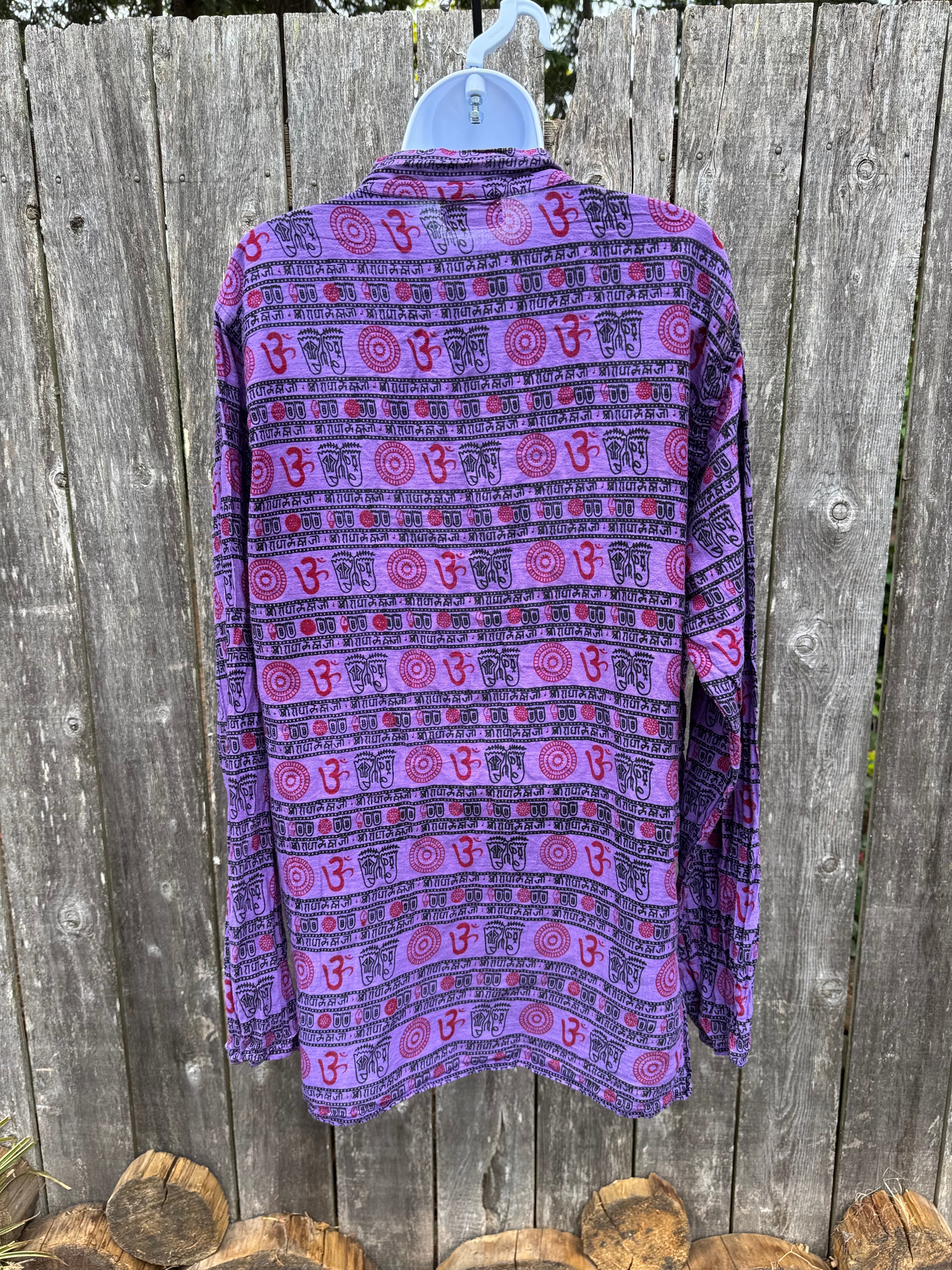 Laughing Mermaid Designs OHM Pattern Shirt Unisex