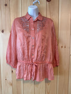 Silk and Cotton Blouse by Boss Orange
