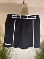 Adidas Pure Motion Coolmax Black Tennis Golf Skirt Skort Size 6