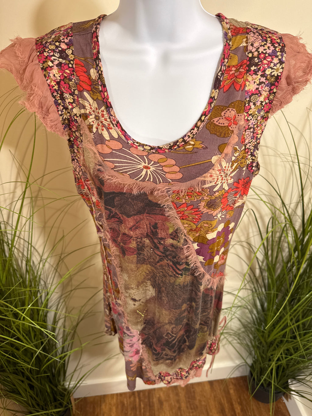 Vintage Y2K Tunic/Mini Dress by Diamonds Forever