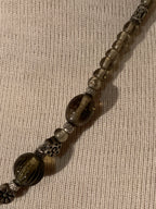 Bohemian-Style Beaded Pendant Necklace