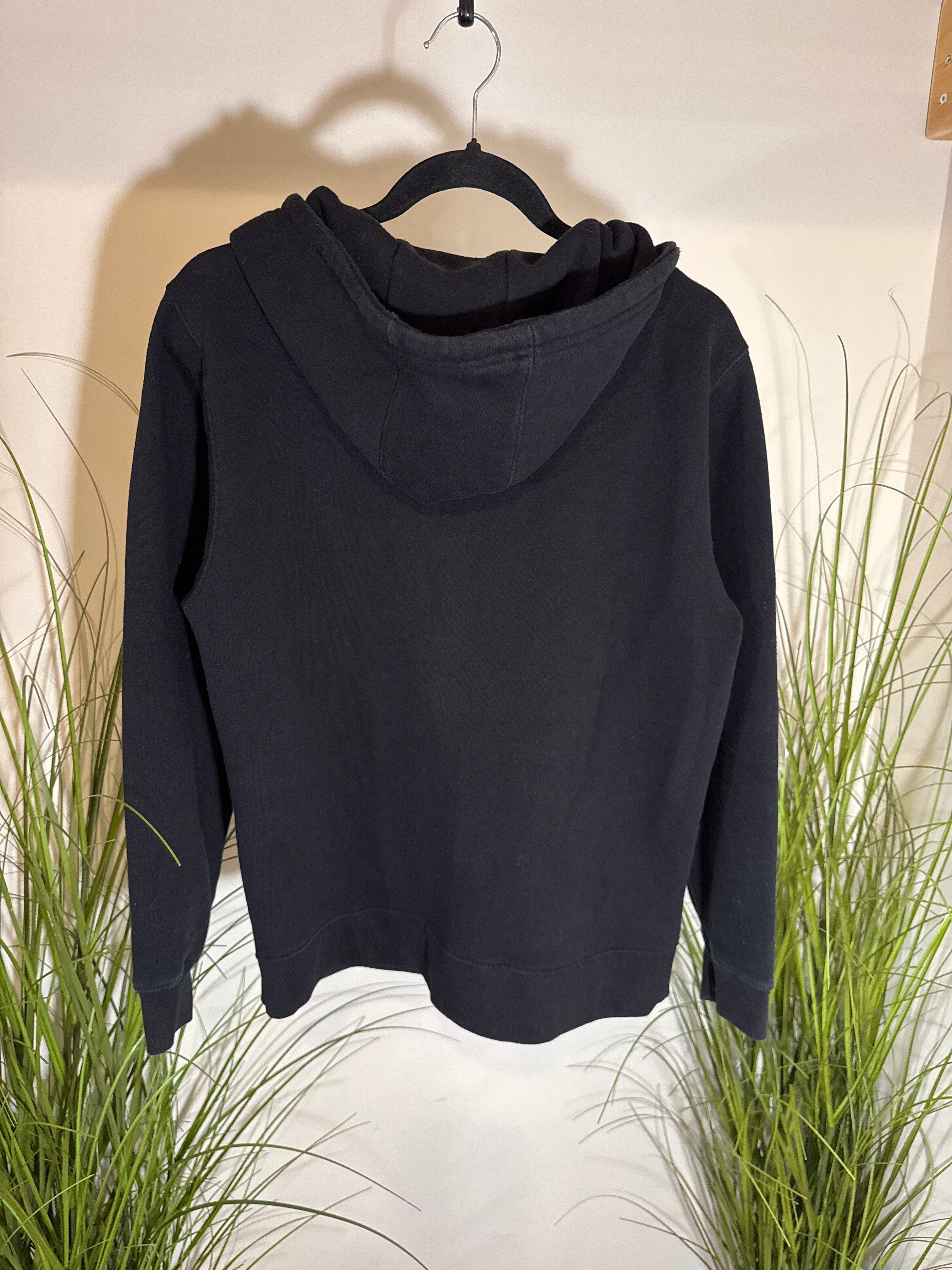 Canso Black Zip-Up Hoodie