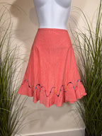 A-Line Skirt- Ruffled Hem