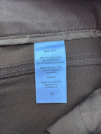 Size 12 UP! Brown Pull on Pants