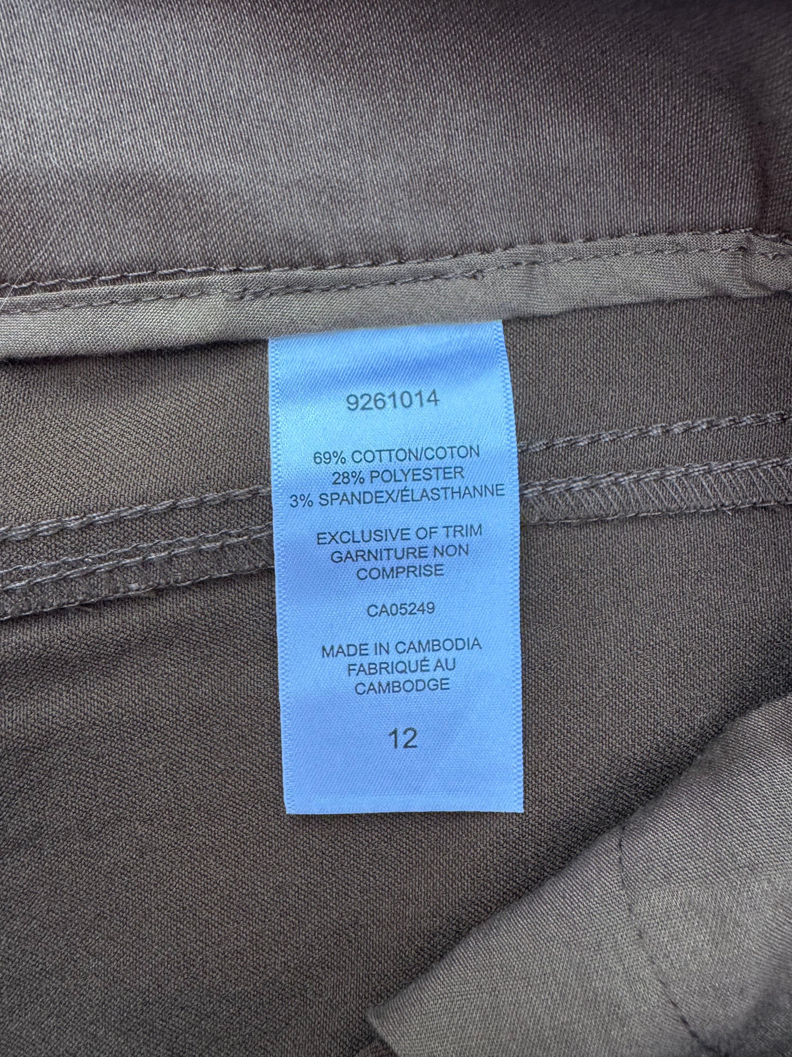 Size 12 UP! Brown Pull on Pants