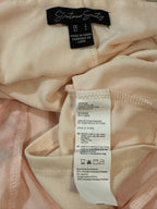 Size S Streetwear Society Spaghetti Strap Sheer Pink Floral Dress