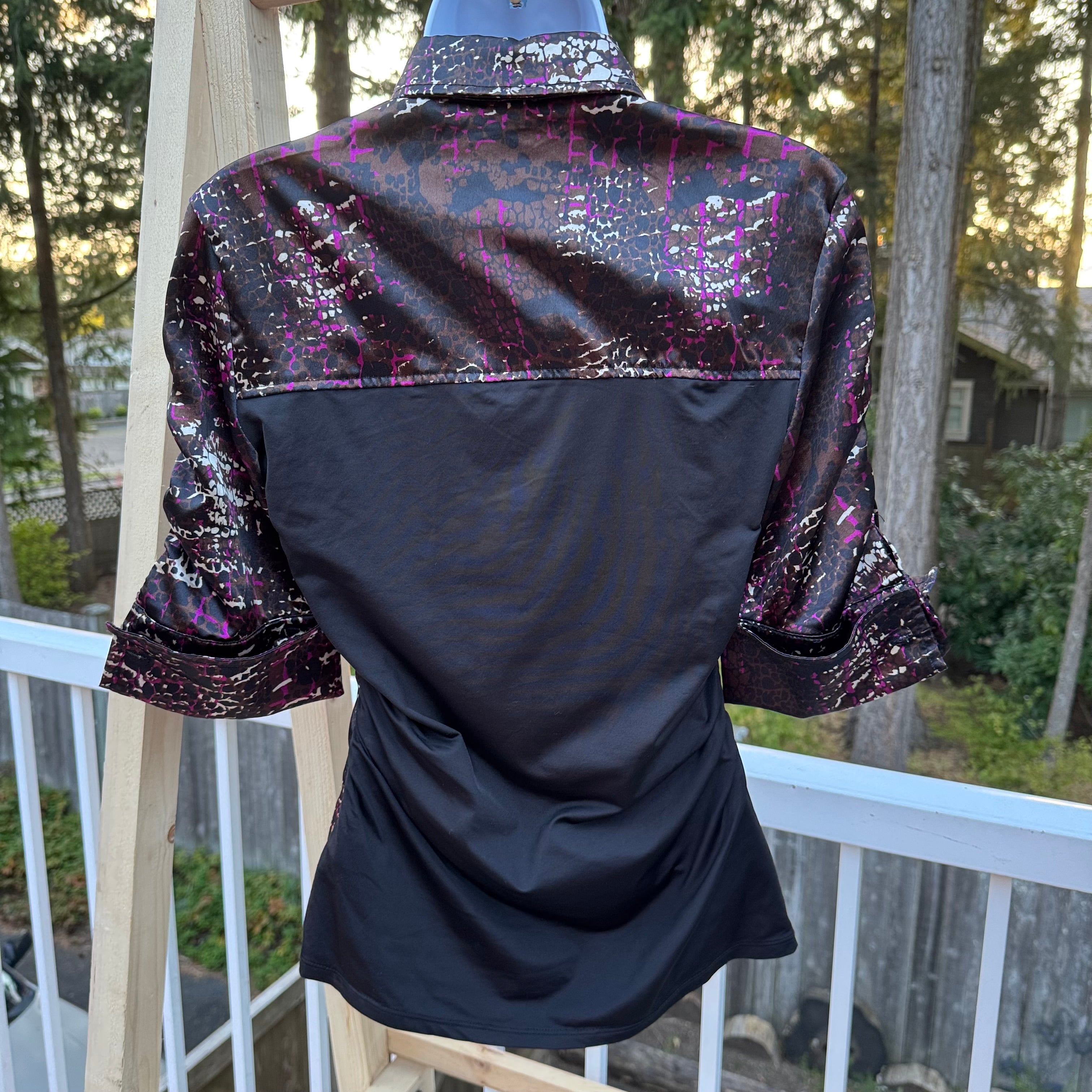 Vintage Y2K Foxy Jeans Blouse Size M