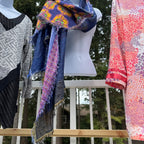 Anu 100% Rayon Boho Patterned Scarf