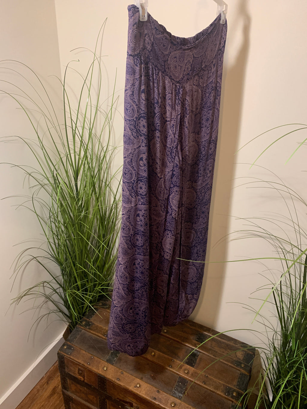 100% Rayon Boho Paisley Hippie Pants