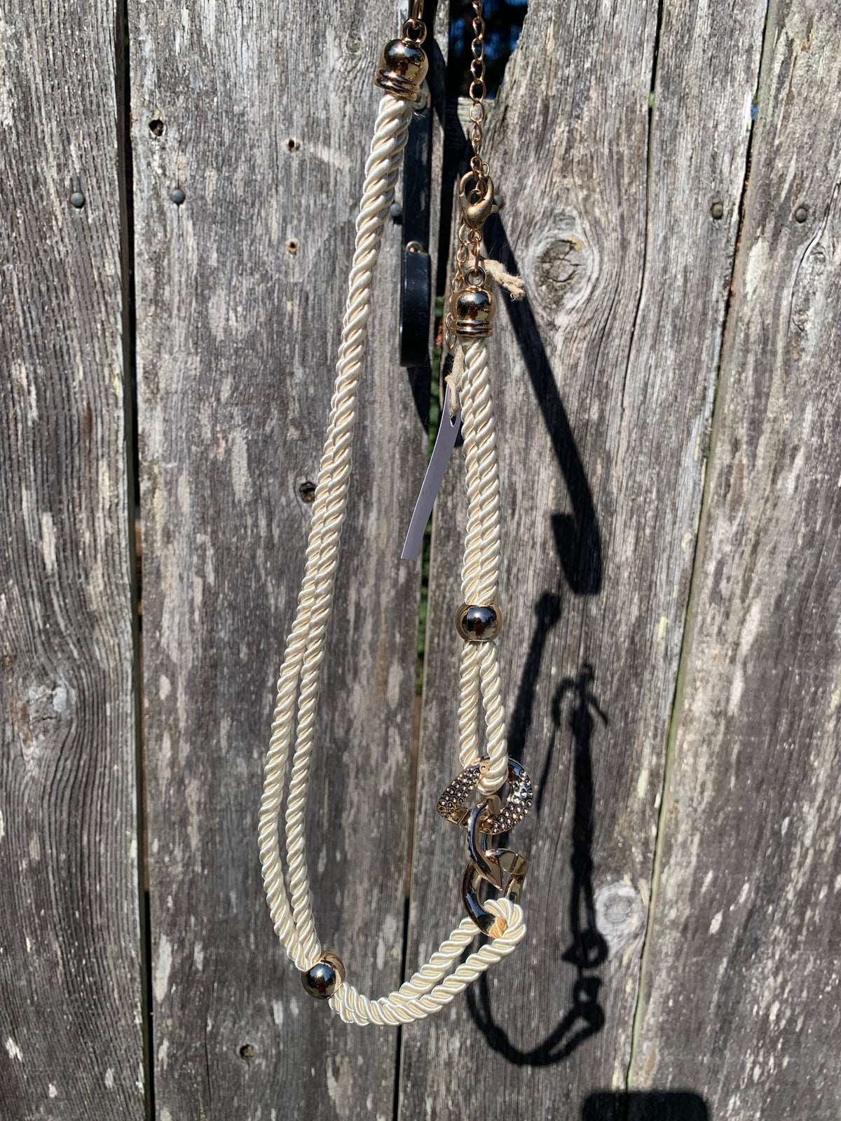 Rope Chain Design Clasp Closure Party Necklace
