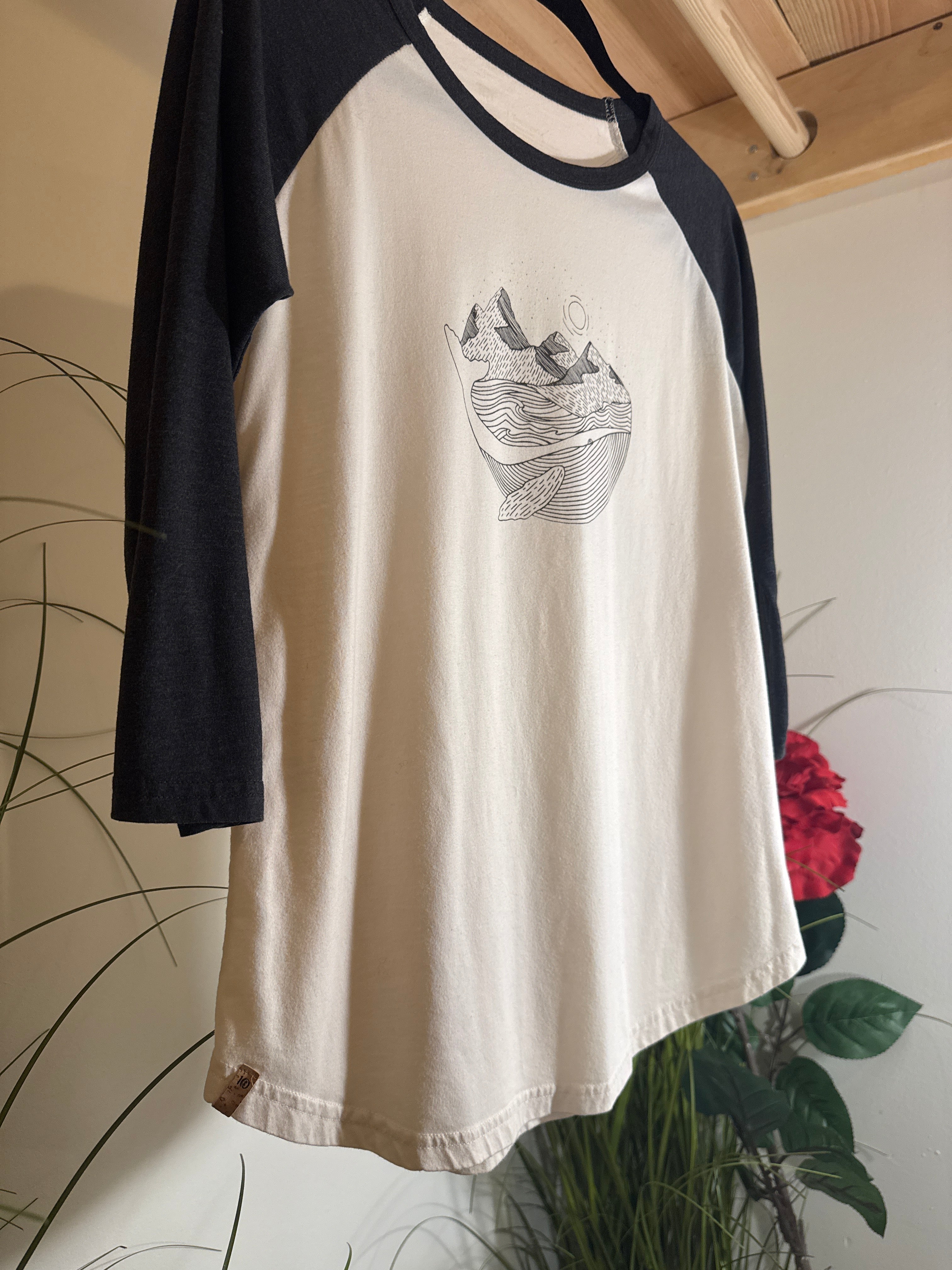 Tentree Dark Grey Jersey Shirt - Recycled
