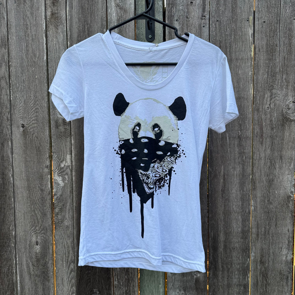 Local Artist- Trevor Phillips- Women's Fit- Panda Bandana Print T-shirt