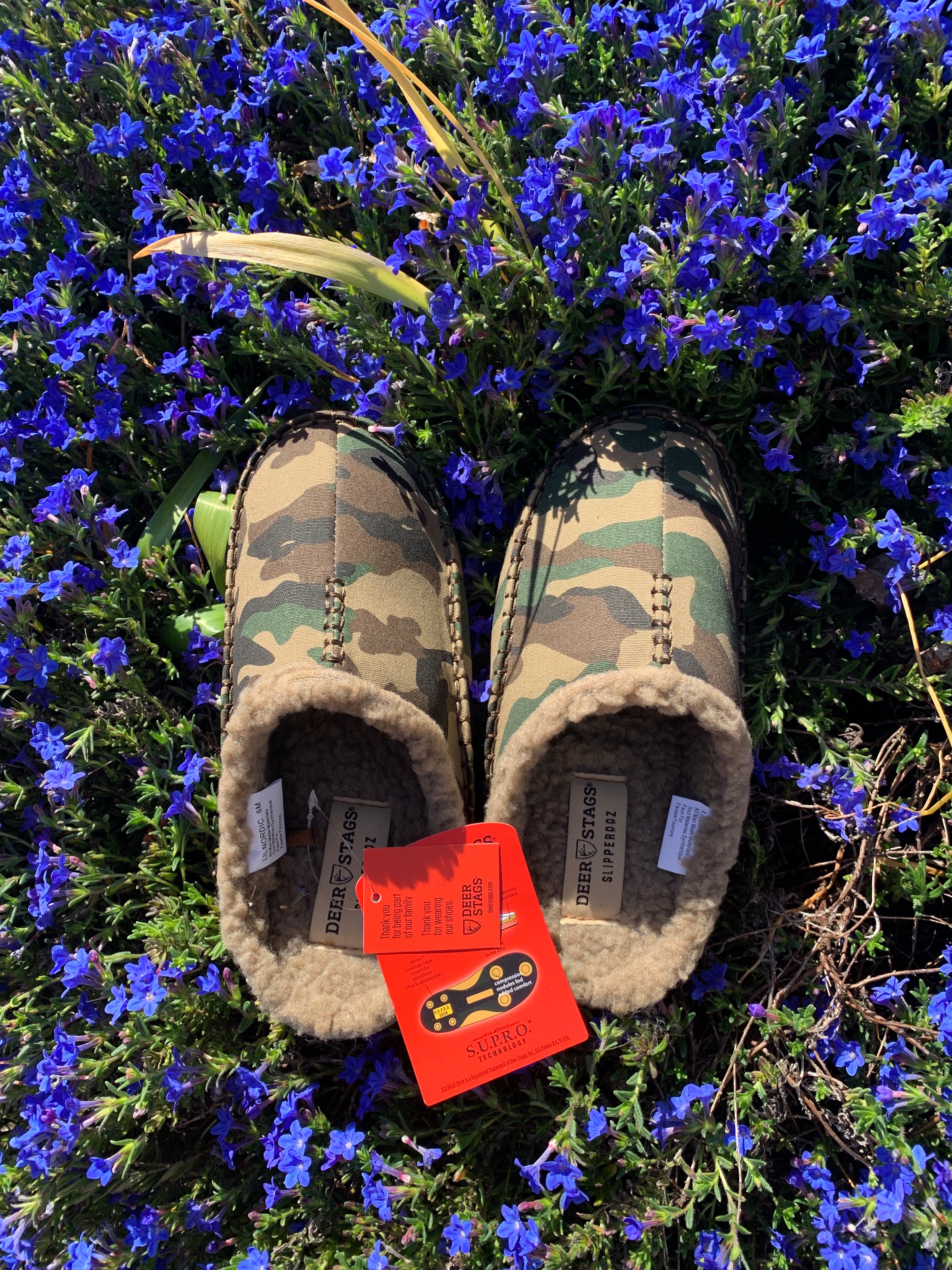Deer Stags Slipperooz- camouflage