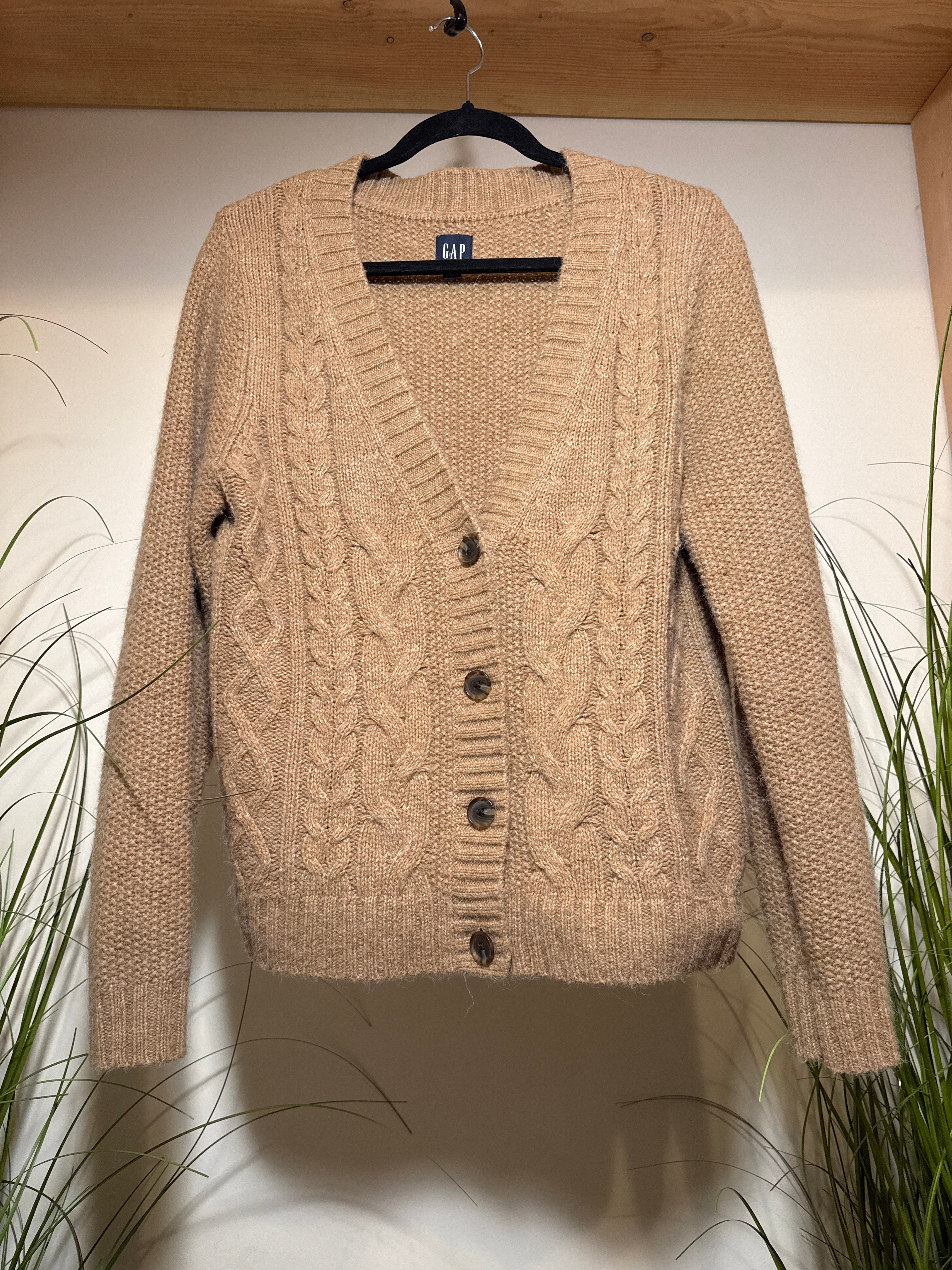 Cable-Knit Cardigan by Gap